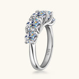 3.60 Ct Moissanite 925 Sterling Silver Ring
