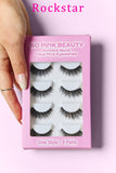 SO PINK BEAUTY ROCK STAR Faux Mink Eyelashes 5 Pairs