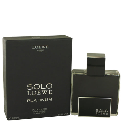 Solo Loewe Platinum Eau De Toilette Spray By Loewe