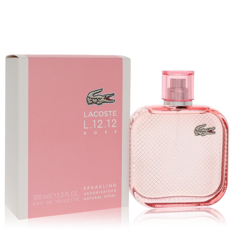 Lacoste Eau De Lacoste L.12.12 Rose Sparkling Perfume By Lacoste Eau De Toilette Spray for Perfume for Women