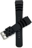 Sport Rubber Watch Band / Strap 22mm Casio Marine AMW110, AMW320, AMW330 AMW360