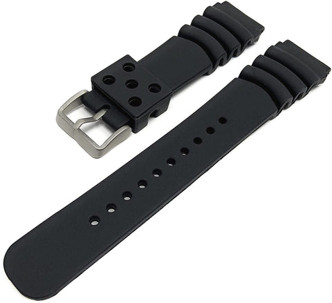 Sport Rubber Watch Band / Strap 22mm Casio Marine AMW110, AMW320, AMW330 AMW360