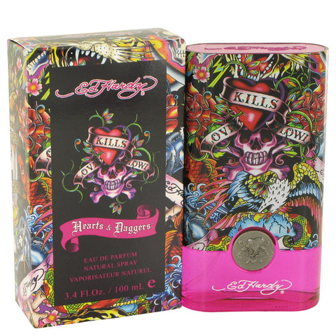 Ed Hardy Hearts & Daggers Eau De Parfum Spray By Christian Audigier