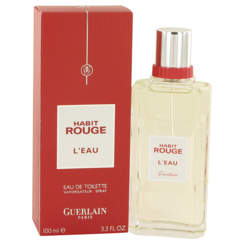 Habit Rouge L'eau Eau De Toilette Spray By Guerlain