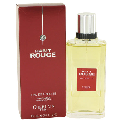 Habit Rouge Cologne / Eau De Toilette Spray By Guerlain