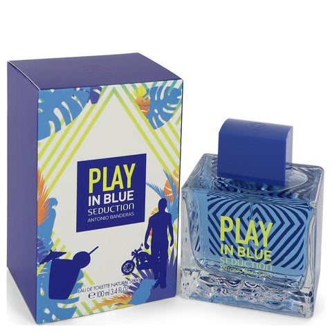 Play In Blue Seduction Eau De Toilette Spray By Antonio Banderas