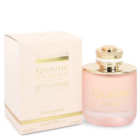 Quatre En Rose Florale Perfume By Boucheron Eau De Parfum Spray
